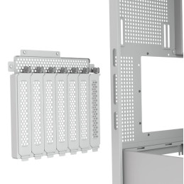 COUGAR PC skříň FV270 White Mid tower tempered curved glass perimeter quick detachable air filters up to 9 fans
