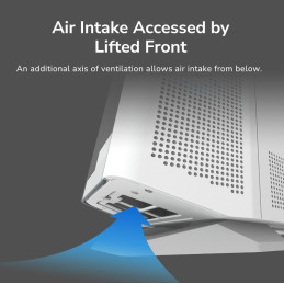 COUGAR PC skříň FV270 White Mid tower tempered curved glass perimeter quick detachable air filters up to 9 fans