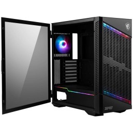 ROZBALENÉ - MSI skříň MPG VELOX 100P AIRFLOW/ bez zdroje/ levé temp. sklo/ 3x 120mm/ 1x 120mm ARGB/1x USB3.1 Type-C/2x US...