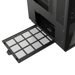 COUGAR PC skříň FV270 Black Mid tower tempered curved glass perimeter quick detachable air filters up to 9 fans