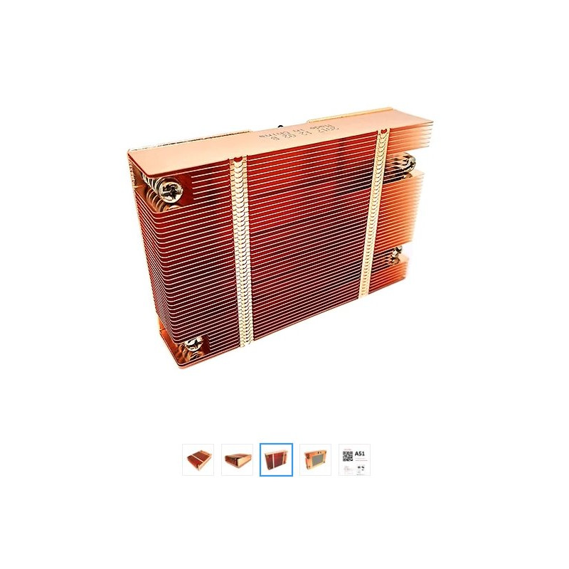 Dynatron A51 - Passive 1U Cooler for AMD SP6/TR5 socket, up to 205W