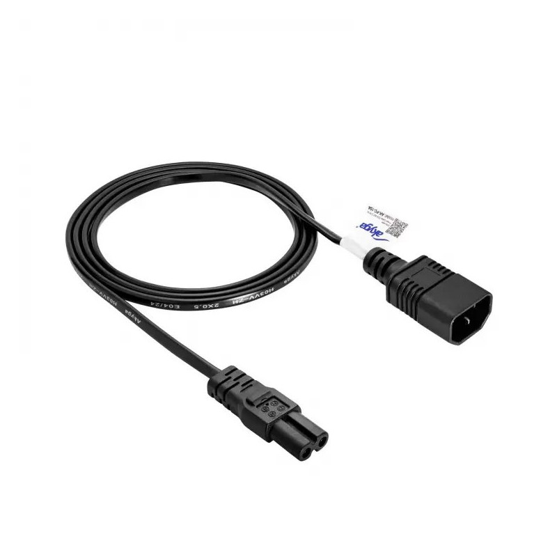 Akyga kabel prodlužovací napájecí k PC, 250V, IEC C7 / C14, 1,5m