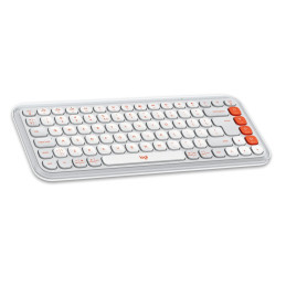 Logitech POP ICON KEYS - WHITE - US INT'L - BT