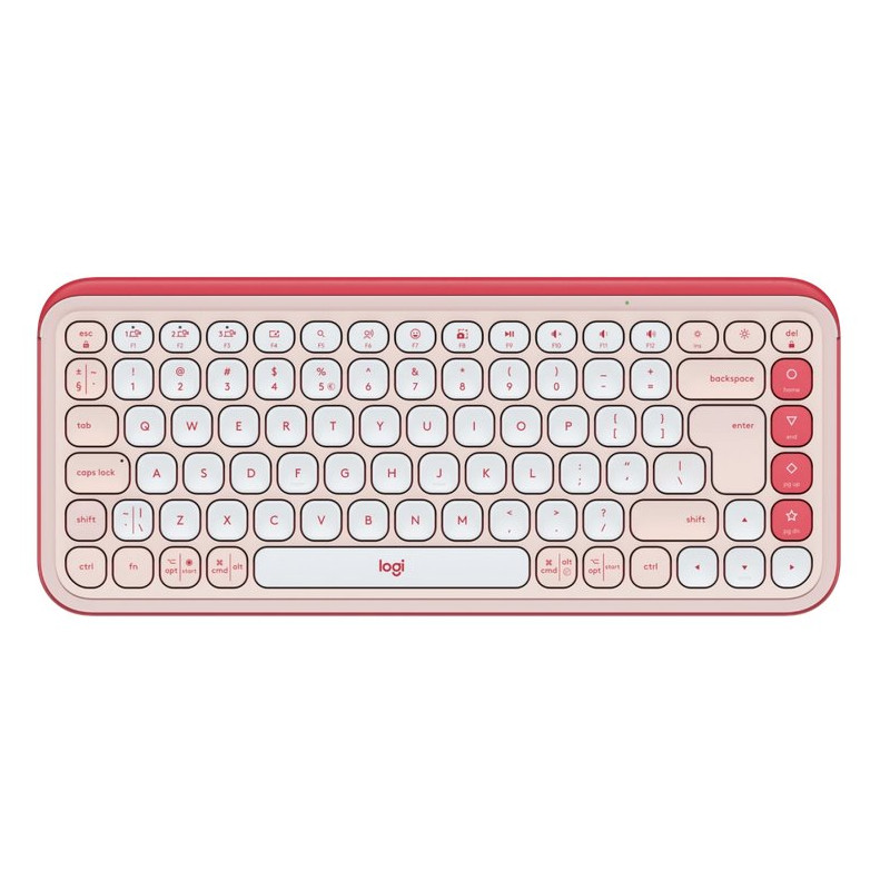 Logitech POP ICON KEYS - ROSE - US INT'L - BT