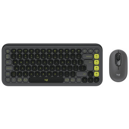 Logitech POP ICON COMBO - GRAPHITE - US INT'L - BT - INTNL