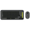 Logitech POP ICON COMBO - GRAPHITE - US INT'L - BT - INTNL