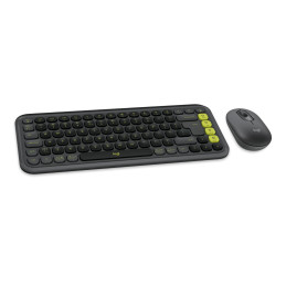 Logitech POP ICON COMBO - GRAPHITE - US INT'L - BT - INTNL
