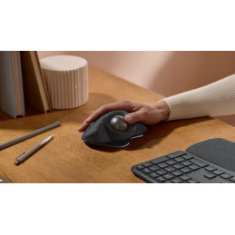 Logitech MX Ergo S Advanced Wireless Trackball - GRAPHITE - 2.4GHZ/BT