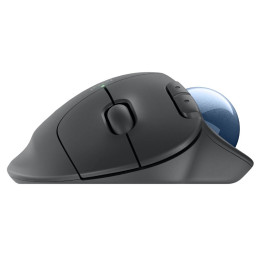 Logitech ERGO M575S Wireless Trackball - GRAPHITE+BLUE BALL - BT