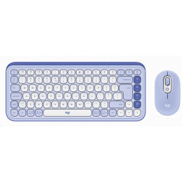 Logitech POP ICON COMBO - LILAC - US INT'L - BT - INTNL