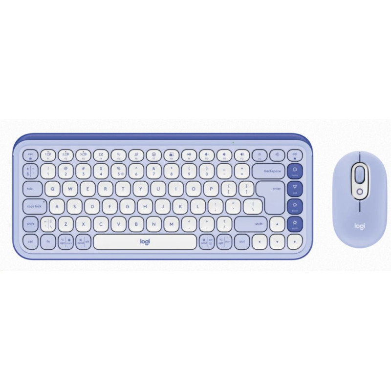 Logitech POP ICON COMBO - LILAC - US INT'L - BT - INTNL