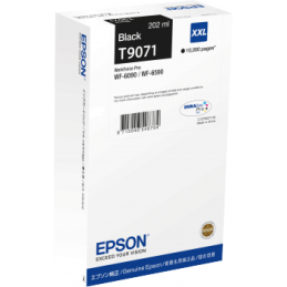 Epson atrament WF-6xxx series black XXL - 202ml