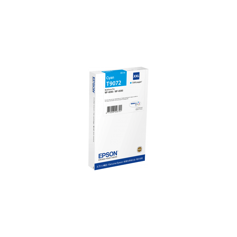 Epson atrament WF-6xxx series cyan XXL - 69ml