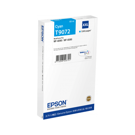 Epson atrament WF-6xxx series cyan XXL - 69ml
