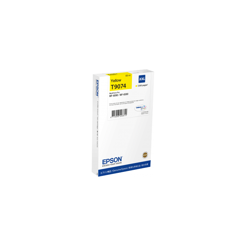 Epson atrament WF-6xxx series yellow XXL - 69ml