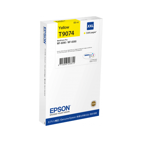 Epson atrament WF-6xxx series yellow XXL - 69ml