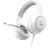 Słuchawki Zalman ZM-HPS310 RGB / gaming / słuchawki / przewodowe / 7.1 / USB / białe