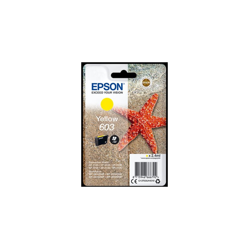 Epson atrament XP-2100/3100 yellow 2.4ml - 150 str.
