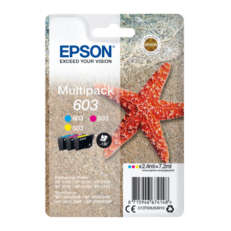 Epson atrament XP-2100/3100 multipack CMY