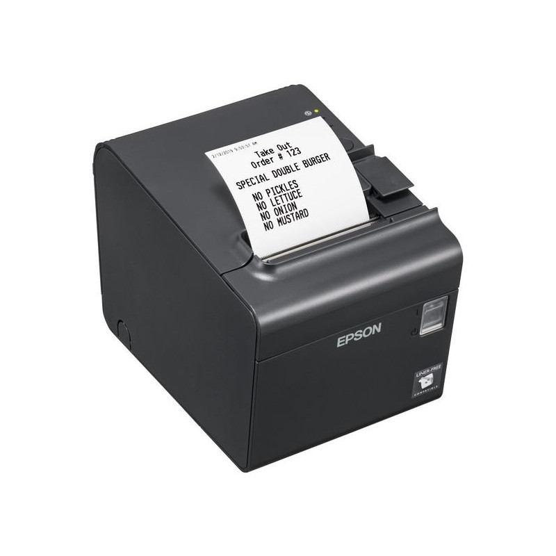 Epson TM-L90LF-682 serial, built-in USB, termo, cierna