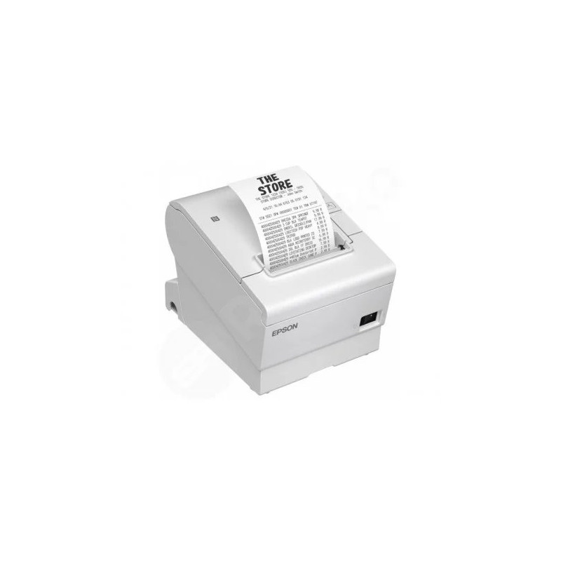 Epson TM-T88VII-111 serial, USB, LAN, buzzer, PS - biela
