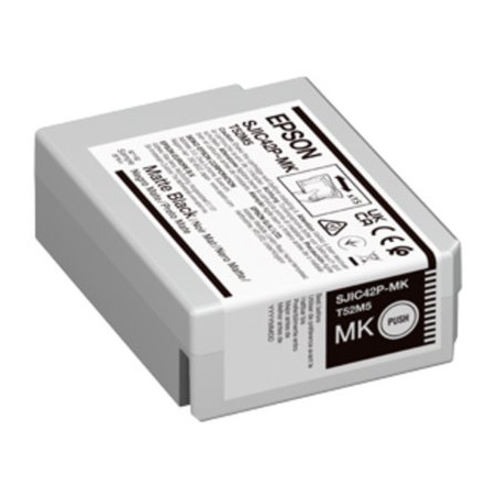 Epson atrament ColorWorks C4000 matte black 50ml
