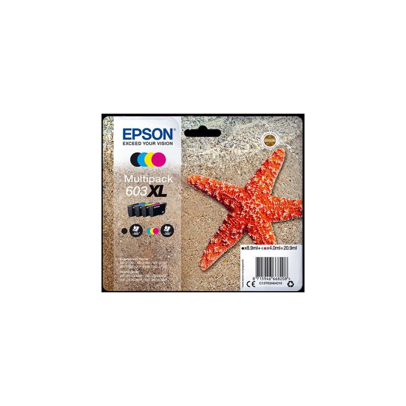 Epson atrament XP-2100/3100 multipack CMYK XL