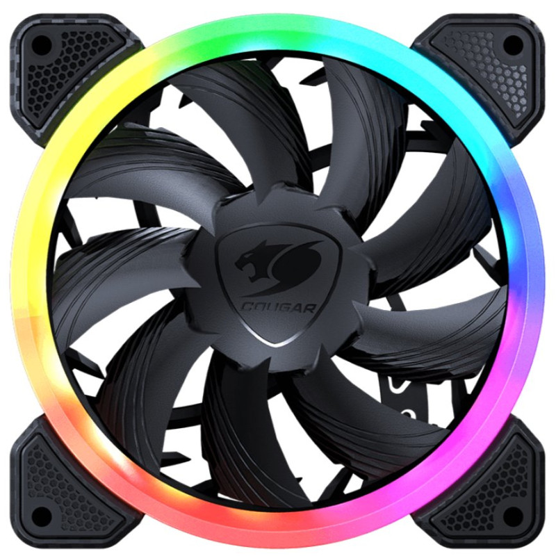 COUGAR ventilátor VORTEX VK 120 ARGB (3pack) 120mm hydro dynamic bearings, lightning & power management