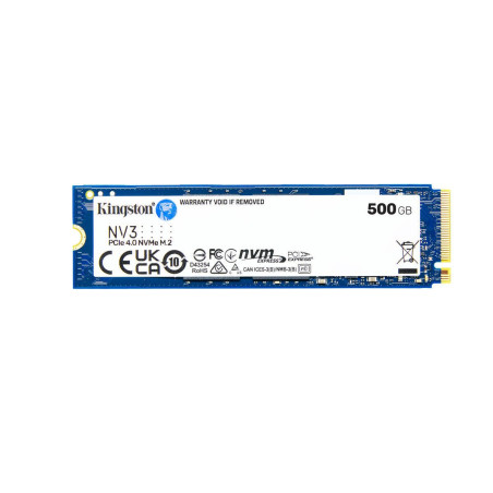 Kingston SSD 500GB NV3 NVMe™ PCIe M.2 2280 (ctení/zápis: 6000/5000MB/s,)