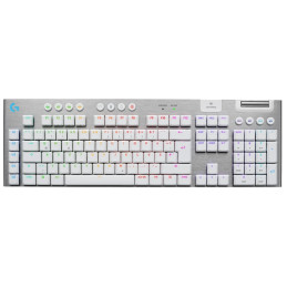 Logitech G915 X LIGHTSPEED Low-Profile Wireless Gaming Keyboard - TACTILE - WHITE - US - 2.4GHZ/BT - USB-C - EMEA