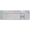Logitech G915 X LIGHTSPEED Low-Profile Wireless Gaming Keyboard - TACTILE - WHITE - US - 2.4GHZ/BT - USB-C - EMEA