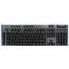 Logitech G915 X LIGHTSPEED Low-Profile Wireless Gaming Keyboard - LINEAR - BLACK - US - 2.4GHZ/BT - USB-C - EMEA