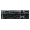 Logitech G915 X LIGHTSPEED Low-Profile Wireless Gaming Keyboard - CLICKY - BLACK - US - 2.4GHZ/BT - USB-C - EMEA