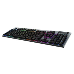 Logitech G915 X LIGHTSPEED Low-Profile Wireless Gaming Keyboard - CLICKY - BLACK - US - 2.4GHZ/BT - USB-C - EMEA