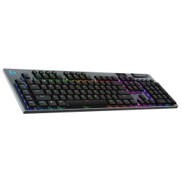 Logitech G915 X LIGHTSPEED Low-Profile Wireless Gaming Keyboard - CLICKY - BLACK - US - 2.4GHZ/BT - USB-C - EMEA