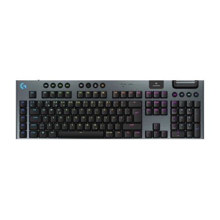 Logitech G915 X LIGHTSPEED Low-Profile Wireless Gaming Keyboard - TACTILE - BLACK - US - 2.4GHZ/BT - USB-C - EMEA