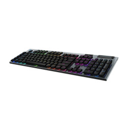 Logitech G915 X LIGHTSPEED Low-Profile Wireless Gaming Keyboard - TACTILE - BLACK - US - 2.4GHZ/BT - USB-C - EMEA