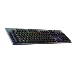 Logitech G915 X LIGHTSPEED Low-Profile Wireless Gaming Keyboard - TACTILE - BLACK - US - 2.4GHZ/BT - USB-C - EMEA