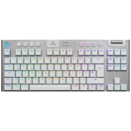 Logitech G915 X LIGHTSPEED TKL Low-Profile Wireless Gaming Keyboard - TACTILE - WHITE - US - 2.4GHZ/BT - USB-C - EMEA