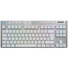 Logitech G915 X LIGHTSPEED TKL Low-Profile Wireless Gaming Keyboard - TACTILE - WHITE - US - 2.4GHZ/BT - USB-C - EMEA
