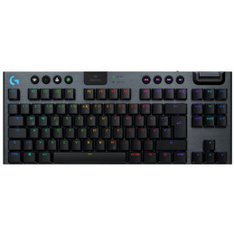 Logitech G915 X LIGHTSPEED TKL Low-Profile Wireless Gaming Keyboard - LINEAR - BLACK - US - 2.4GHZ/BT - USB-C - EMEA