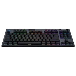 Logitech G915 X LIGHTSPEED TKL Low-Profile Wireless Gaming Keyboard - LINEAR - BLACK - US - 2.4GHZ/BT - USB-C - EMEA