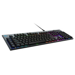 Logitech G915 X Low-Profile Wired Gaming Keyboard - TACTILE - BLACK - US - USB-C - EMEA