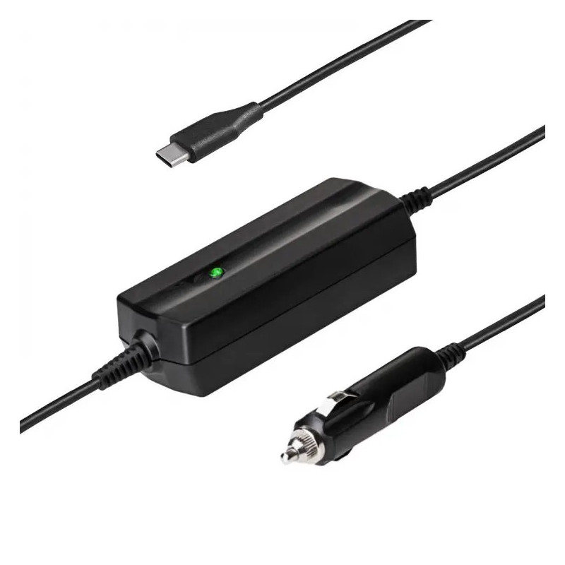 Akyga autonabíječka pro NTB 5 - 20V / 3 - 5A 65W USB-C, PD QC 3.0 - 1.8m