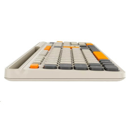 CANYON HSET-W5 bezdrátový SET CS klávesnice + optická myš, 2,4 Ghz, 105 kláves, béžový