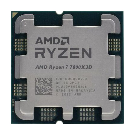 AMD Ryzen 7 8C/16T 7800X3D (4.2/5.0GHz,104MB,120W,AM5) AMD Radeon Graphics/tray without cooler/36pcs MOQ
