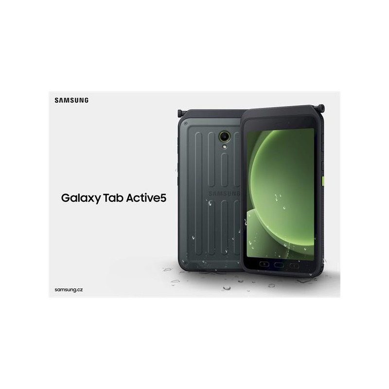 Samsung Tablet Galaxy Tab Active5, 8" X300 128GB, WiFi, green