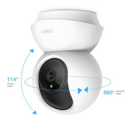 TP-LINK "Pan/Tilt Home Security Wi-Fi CameraSPEC: 1080p, 2.4 GHz, Horizontal 360?FEATURE: Pan/Tilt, Motion Detection a