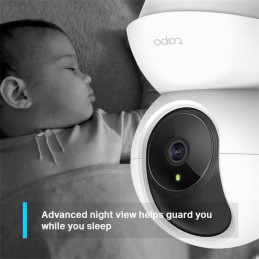 TP-LINK "Pan/Tilt Home Security Wi-Fi CameraSPEC: 1080p, 2.4 GHz, Horizontal 360?FEATURE: Pan/Tilt, Motion Detection a