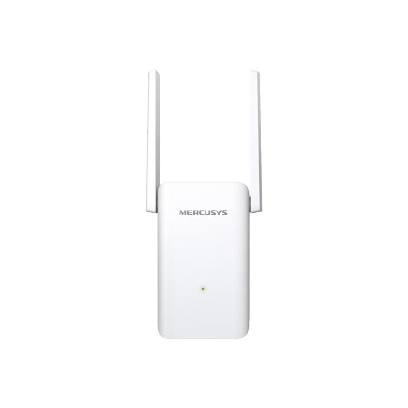 AX1800 Wi-Fi Range Extender SPEED: 574 Mbps at 2.4 GHz + 1201 Mbps at 5 GHz SPEC: 2× Fixed External Antennas, 1 × Gigab